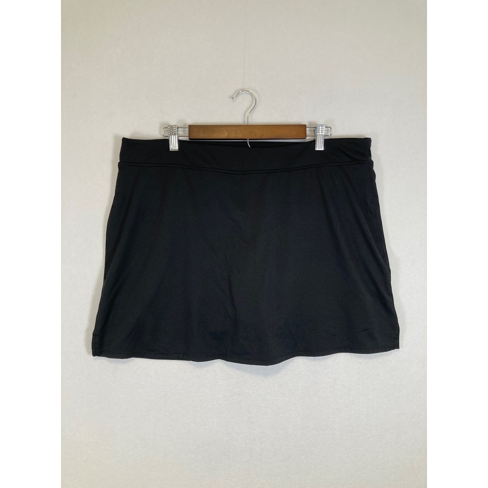 Tranquility by Colorado Clothing Skort Womens XXL Black Athletic Tennis Golf